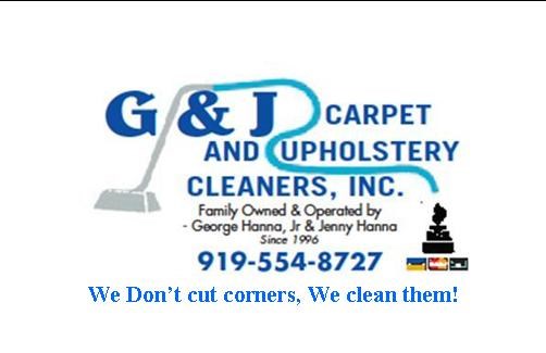 G & J CARPET & UPHOLSTERY CLEANERS INC logo