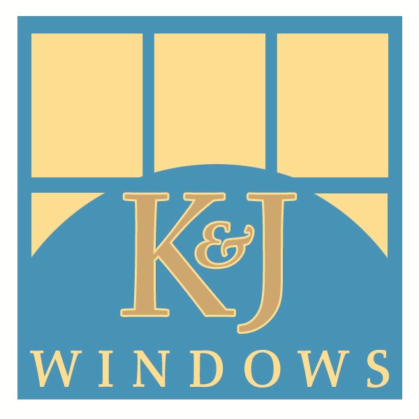 K & J Windows logo