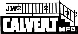Logo for J W CALVERT MFG