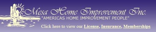 Logo for Mesa Home Improvement Inc