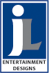 JL ENTERTAINMENT DESIGNS logo