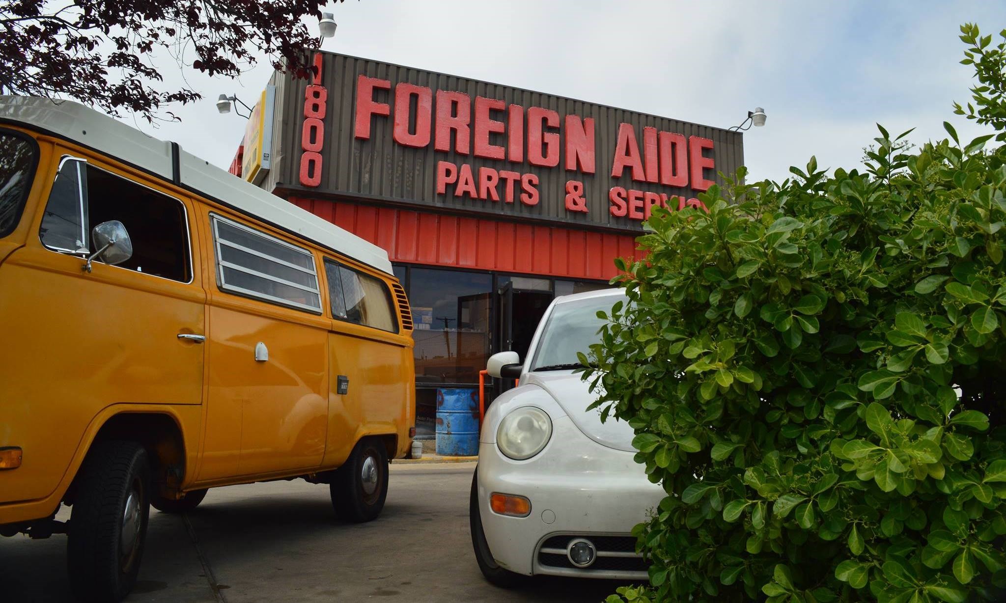 Logo for Foreign Aide Inc