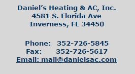 Logo for Daniel’s Heating & AC Inc