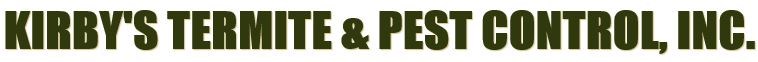 Logo for Kirby's Termite & Pest Control, Inc.