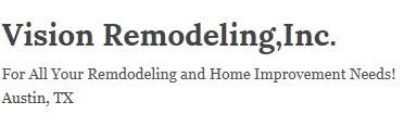 Vision Remodeling Inc logo