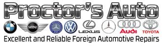 Proctor’s Foreign Auto Services logo