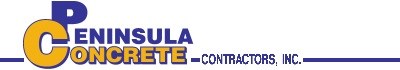 Logo for Peninsula Concrete Contractors Inc