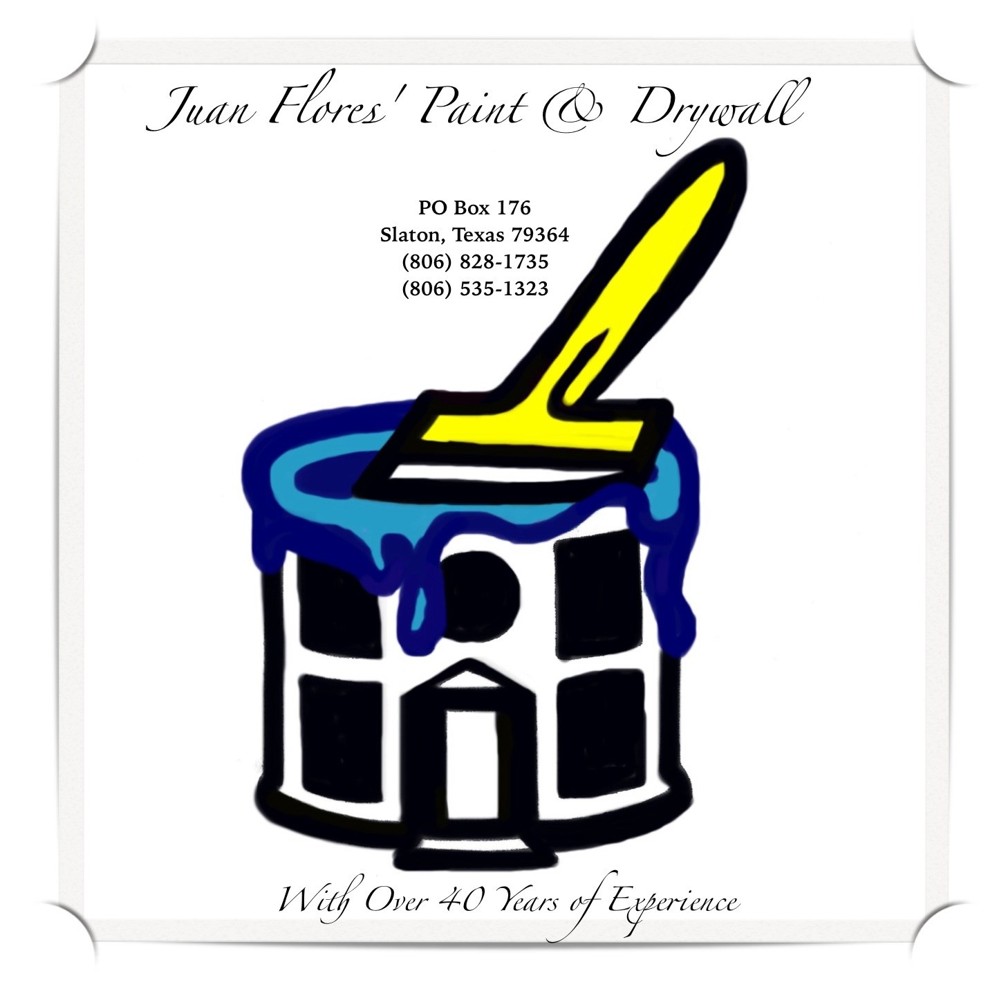 Logo for Juan Flores' Paint & Drywall