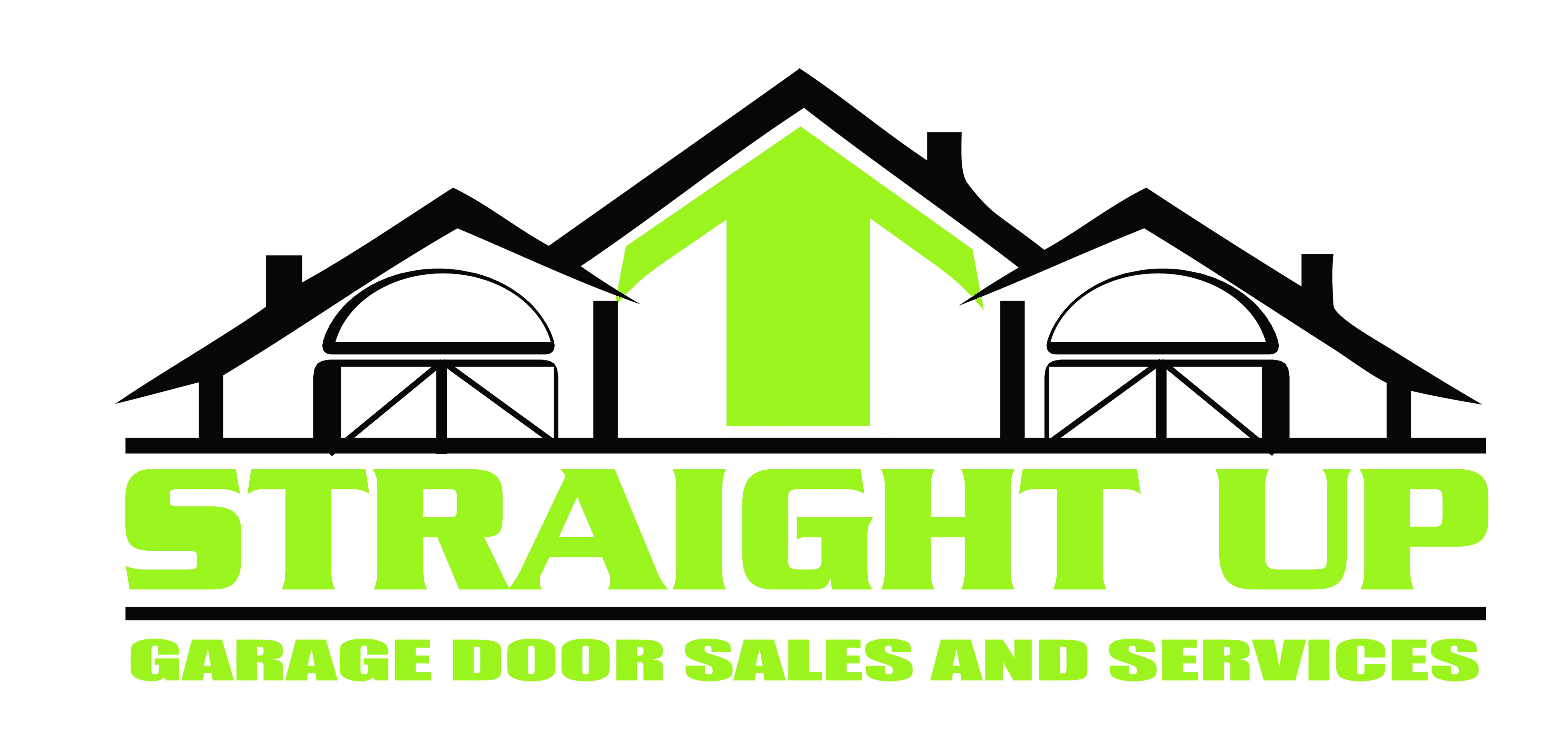 Logo for Straight Up Garage Doors