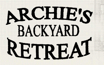 Logo for Archie's Backyard Retreat