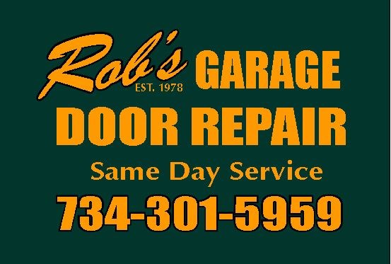Logo for Rob’s Garage Door Repair LLC