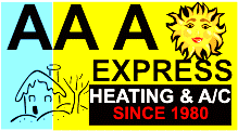 Logo for AAA Express Heating & AC