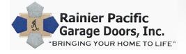 Logo for Rainier Pacific Garage Doors Inc
