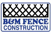 B & M FENCE,INC. logo