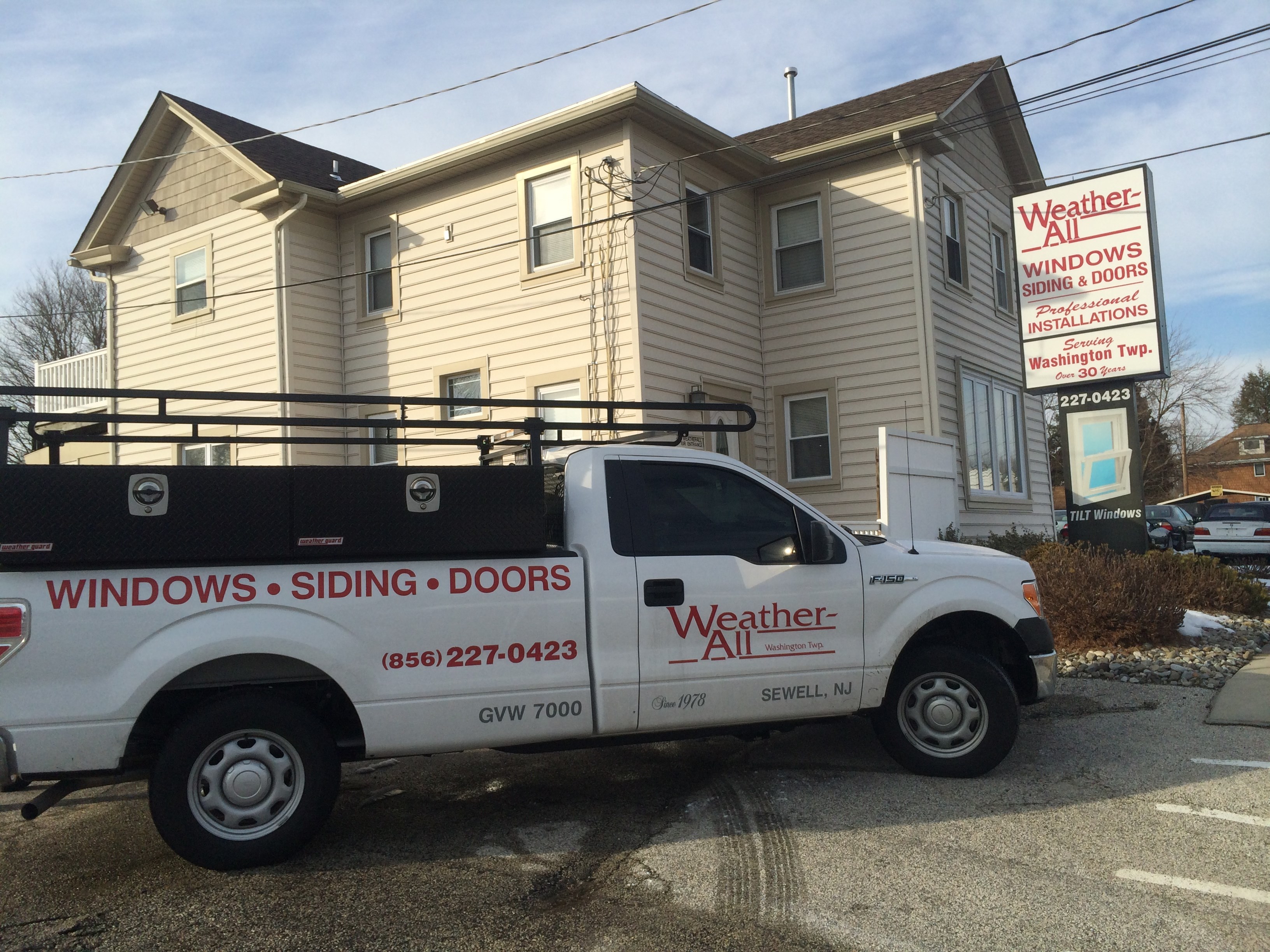 Logo for Weather-All Windows, Siding & Doors