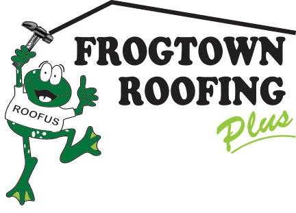 Logo for Frogtown Roofing Plus LLC