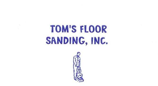 Logo for TOM'S FLOORS
