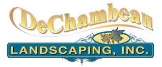 Logo for DeChambeau Landscaping