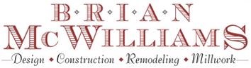 Brian McWilliams custom building & remodeling logo