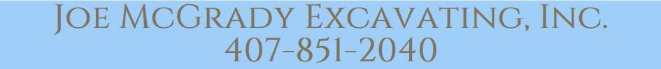 Logo for Joe McGrady Excavating