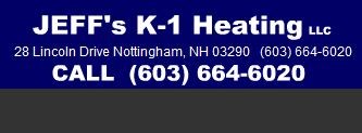 Logo for Jeff's K-1 Heating LLC