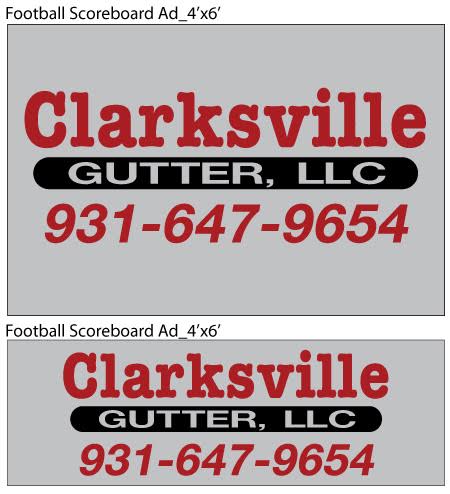 CLARKSVILLE GUTTER logo