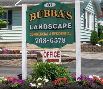 Bubba's Landscape logo