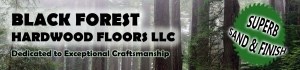 Logo for BLACK FOREST HARDWOOD FLOORS