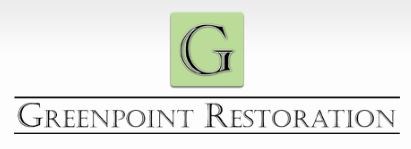 Logo for Greenpoint Restoration
