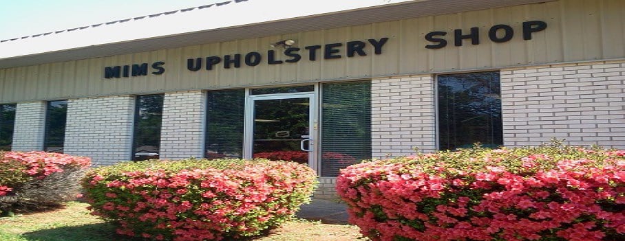 Andrew Mims Upholstery Shop logo