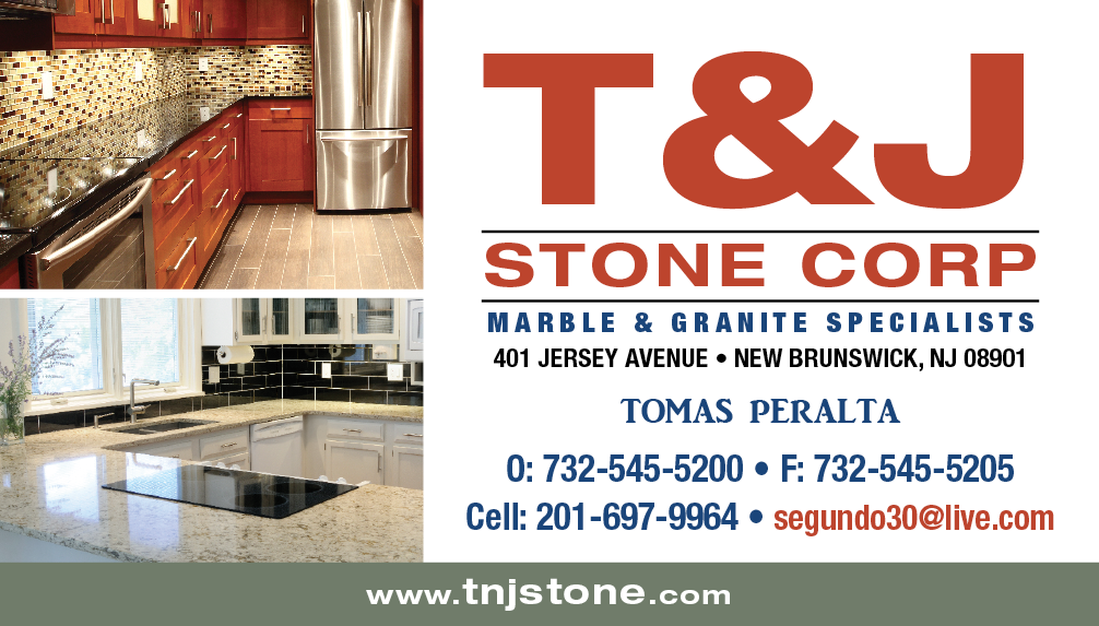 Logo for T & J Stone Corp