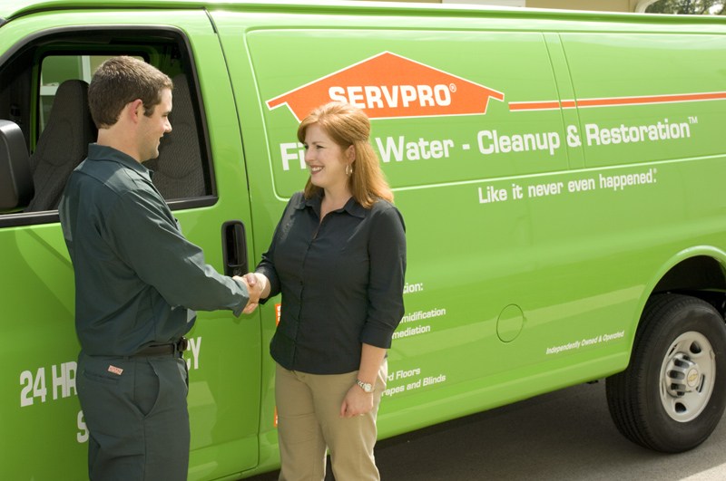 Logo for Servpro of Manchester/Bolton