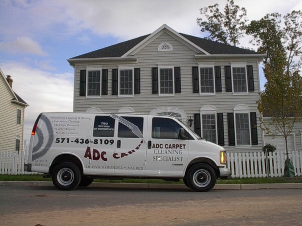 Logo for ADC Carpet Cleaning Specialists
