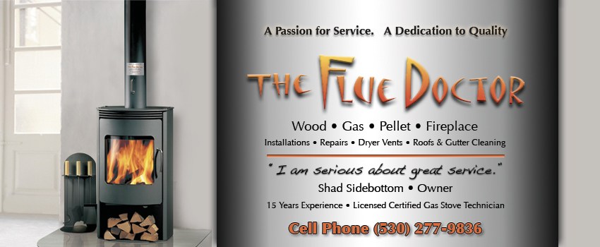 Logo for The Flue Doctor.Inc