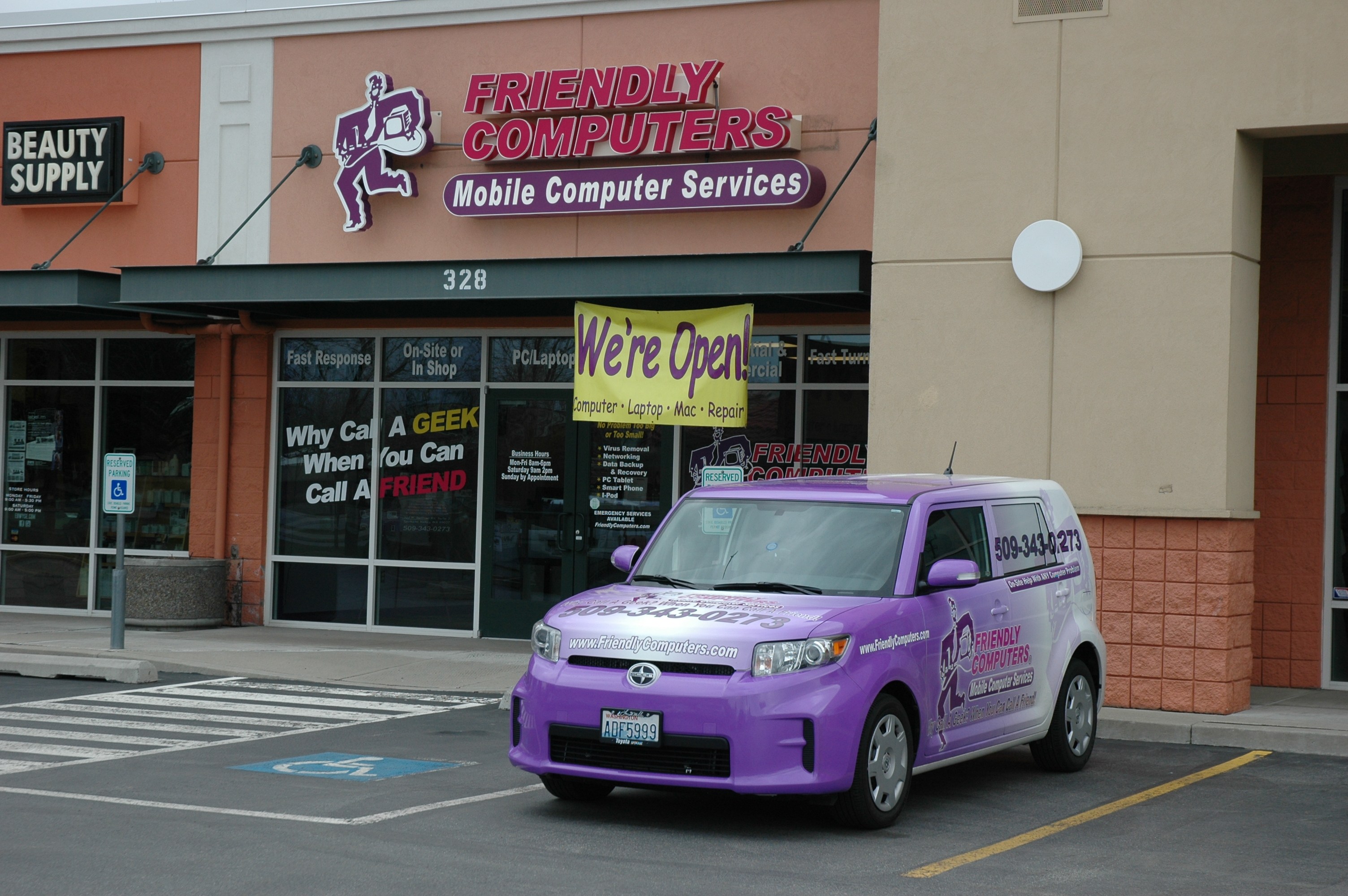 Friendly Computers logo