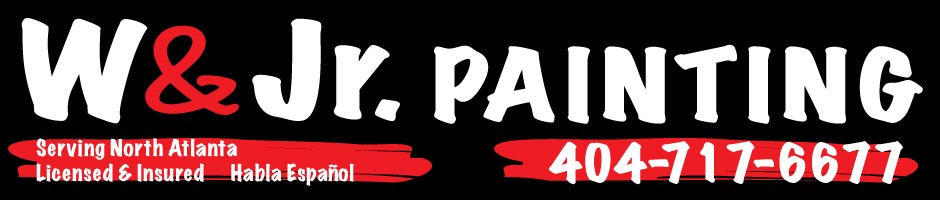 W & Jr Painting logo