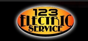 123 Electric Service logo