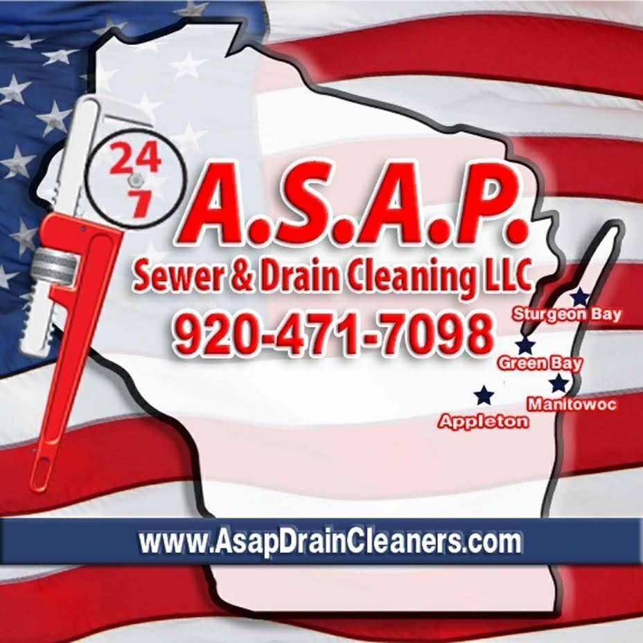 Logo for A.S.A.P  Sewer & Drain Cleaning LLC