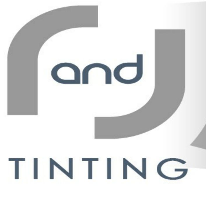 R and J Tinting logo