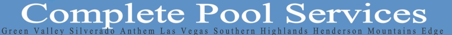 Logo for Complete Pool Services