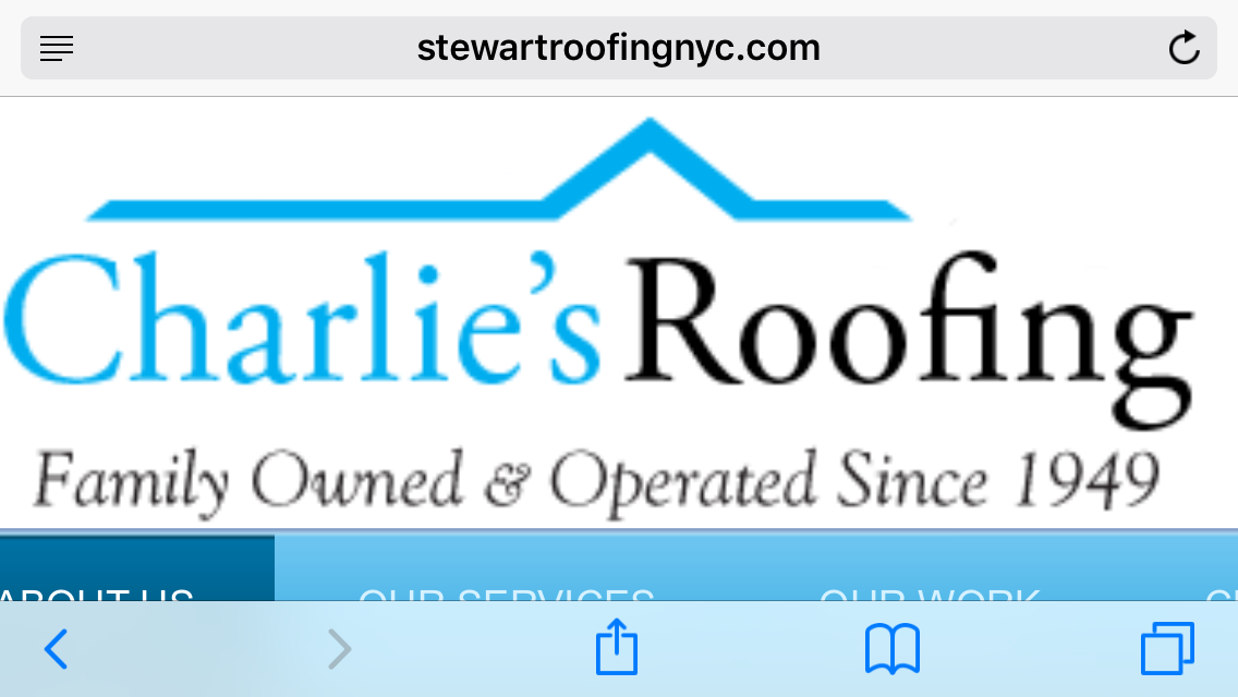 Logo for Charles Stewart Roofing