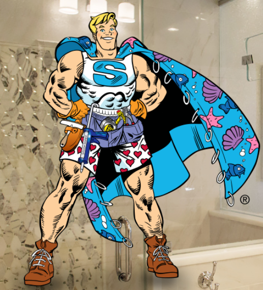 Logo for ShowerMan- Frameless Shower Door Store