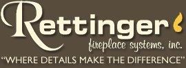 Logo for Rettinger Fireplace Systems Inc
