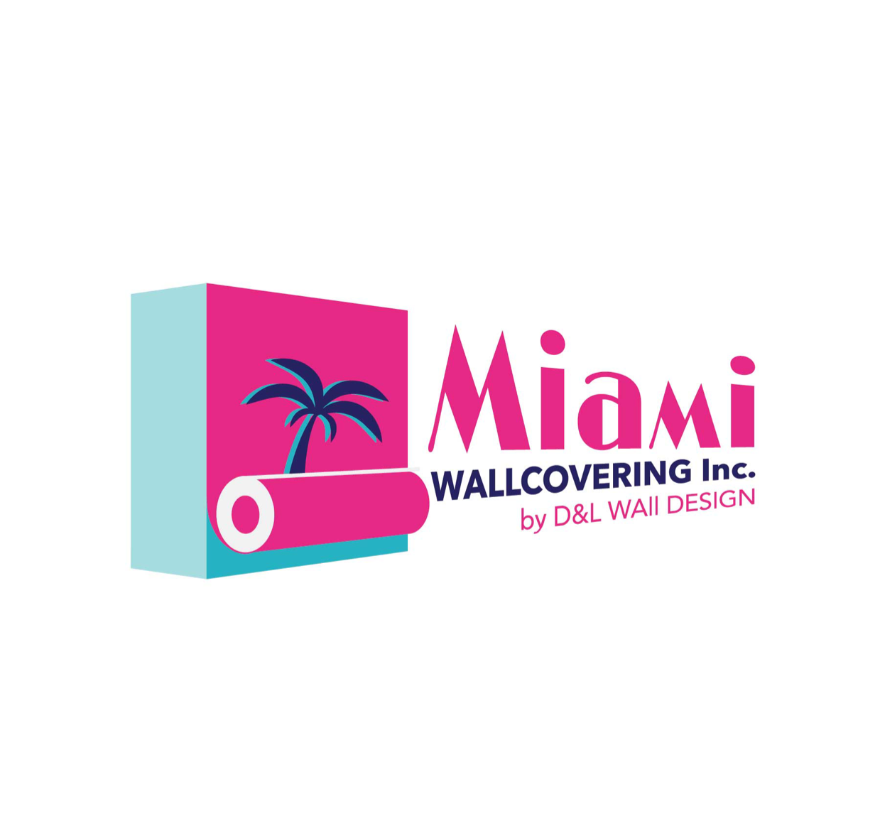 D&L WALL DESIGN logo