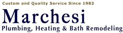 Logo for Marchesi Plumbing and Heating, LLC.