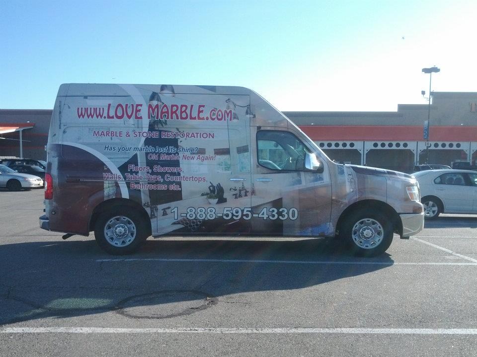 Logo for LOVE MARBLE & STONE RESTORATION.