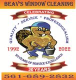 Logo for Beav's Window Cleaning