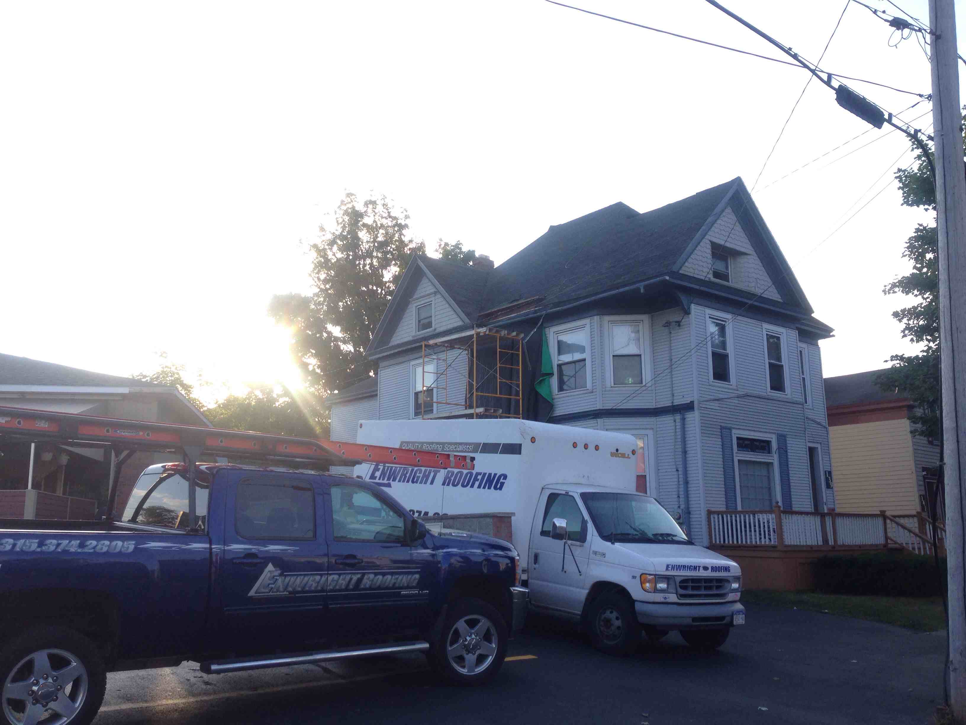 Enwright Roofing logo