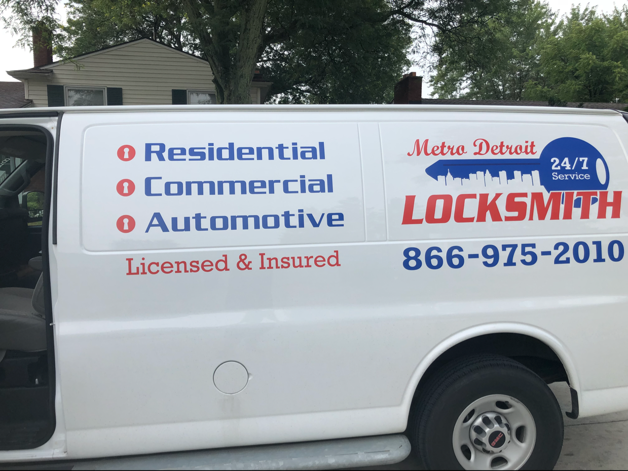 Logo for Metro Detroit Locksmith
