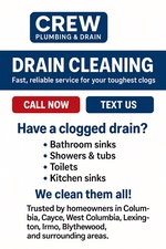 Logo for Crew Plumbing & Drain